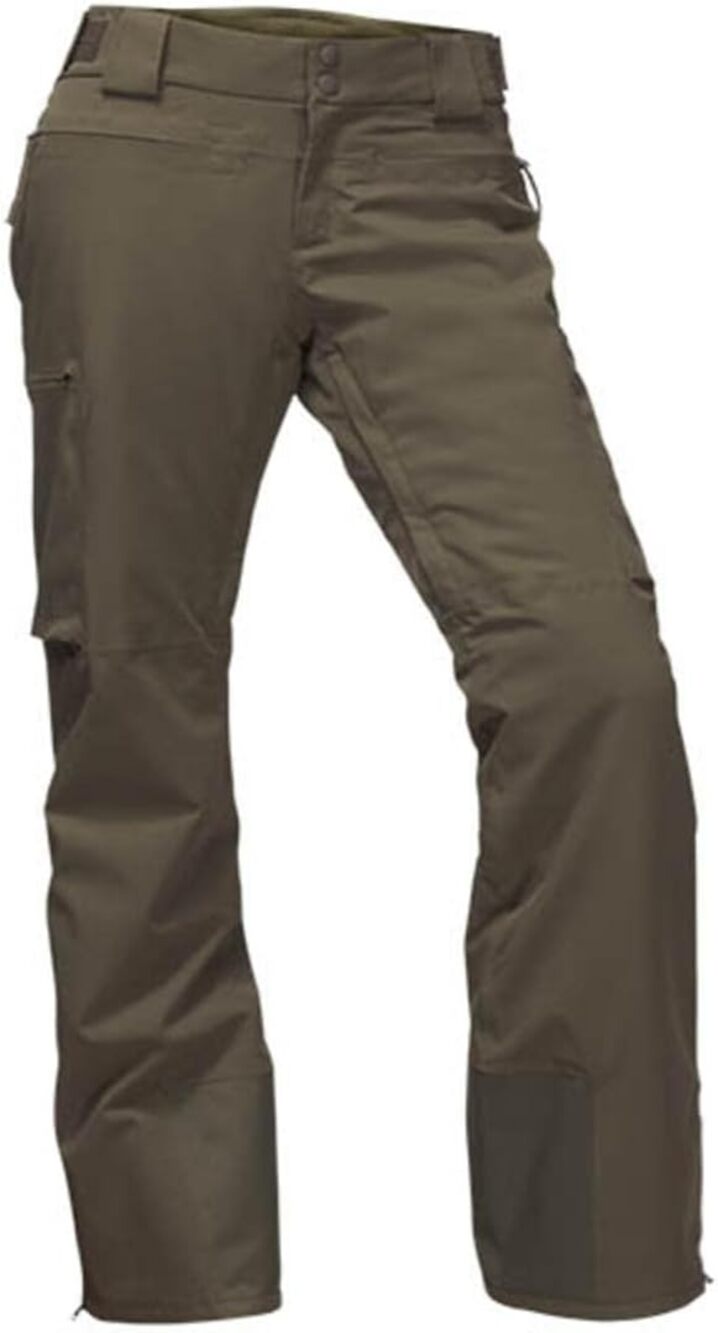 The North Face Powdance Pants Waterproof Cargo Pockets Outdoor Hiking Green M